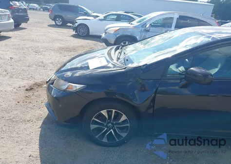 2014 Honda Civic Ex z USA, uszkodzony, nr VIN 19XFB2F89EE237761